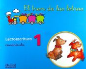 Portada de Lectoescritura, Educación Infantil, 4 años. Cuaderno 1 (cuadrícula)