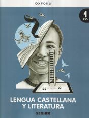 Portada de Lengua Castellana y Literatura 1º ESO. Libro del estudiante. GENiOX