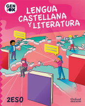 Portada de Lengua Castellana y Literatura 2.º ESO. GENiOX Libro del alumno (Murcia)