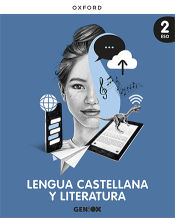 Portada de Lengua Castellana y Literatura 2º ESO. Libro del estudiante. GENiOX