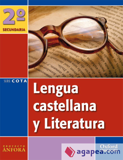 Lengua Castellana y Literatura 2º ESO Ánfora Cota (Extremadura). Pack (Libro del Alumno + Monografía)
