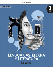 Portada de Lengua Castellana y Literatura 3º ESO. Pack del estudiante. GENiOX Situaciones de aprendizaje (Andalucía)