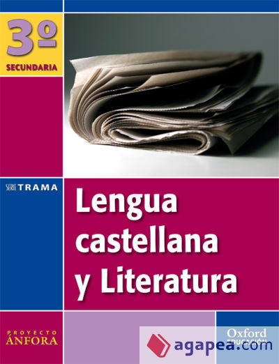 Lengua Castellana y Literatura 3º ESO Ánfora Trama (Extremadura). Pack (Libro del Alumno + Monografía)