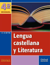 Portada de Lengua Castellana y Literatura 4.º ESO. Ánfora Cota (Andalucía). Pack (Libro del alumno + Monografía + Antología)