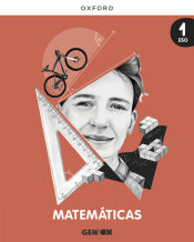 Portada de Matemáticas 1º ESO. Libro del estudiante. GENiOX
