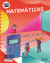Portada de Matemáticas 2.º ESO. GENiOX Libro del Alumno (Andalucía)