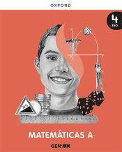 Portada de Matemáticas A 4º ESO. Libro del estudiante. GENiOX