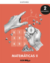 Portada de Matemáticas II 2º Bachillerato. Libro del estudiante. GENiOX PRO