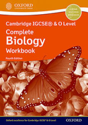 Portada de NEW Cambridge IGCSE & O Level Complete Biology: Workbook (Fourth Edition)