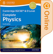 Portada de NEW Cambridge IGCSE & O Level Complete Physics: Enhanced Online Student Book (Fourth Edition)