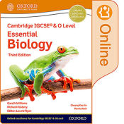 Portada de NEW Cambridge IGCSE & O Level Essential Biology: Enhanced Online Student Book (Third Edition)