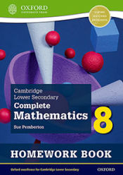 Portada de NEW Cambridge Lower Secondary Complete Mathematics 8: Homework Book - Pack of 15 (Second Edition)