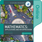 Portada de NEW: IB Mathematics Enhanced Online Course Book: applications and interpretations SL