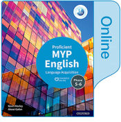 Portada de NEW MYP English Language Acquisition Proficient (Phases 5&6) Enhanced Online Student Book
