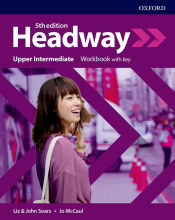 Portada de New Headway 5th Edition Upper-Intermediate. Workbook with key