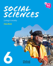 Portada de New Think Do Learn Social Sciences 6. Class Book Living in society (National Edition)