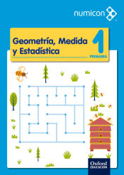 Portada de Numicon 1.º Primaria Geometria Medida Cuaderno de Ejercicios 2