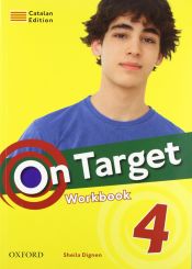 Portada de On Target 4 Workbook Catalán