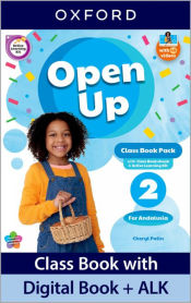 Portada de Open Up 2. Class Book. Andalusian Edition