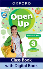 Portada de Open Up 3. Class Book. Andalusian Edition