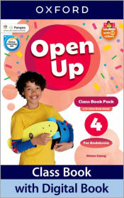 Portada de Open Up 4. Class Book. Andalusian Edition