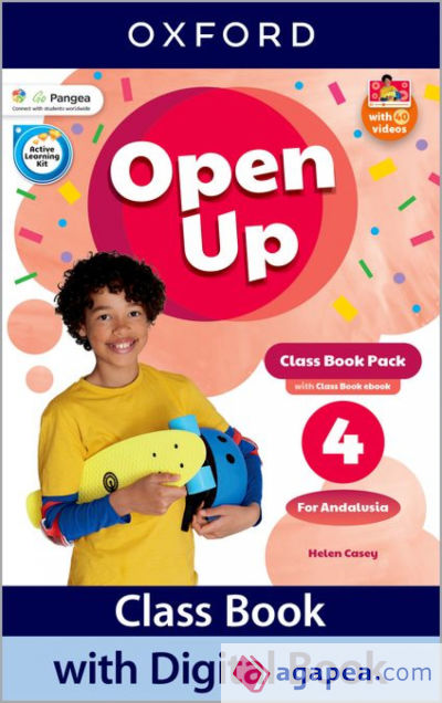 Open Up 4. Class Book. Andalusian Edition