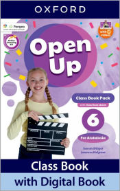 Portada de Open Up 6. Class Book. Andalusian Edition
