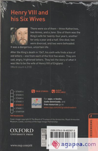 Oxford Bookworms 2. Henry VIII & His Six Wives MP3 Pack