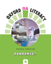 Portada de Oxford CLIL Literacy Natural Primary 4. Pandemic!