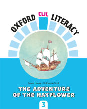 Portada de Oxford CLIL Literacy Social Primary 3. The adventure of the Mayflower