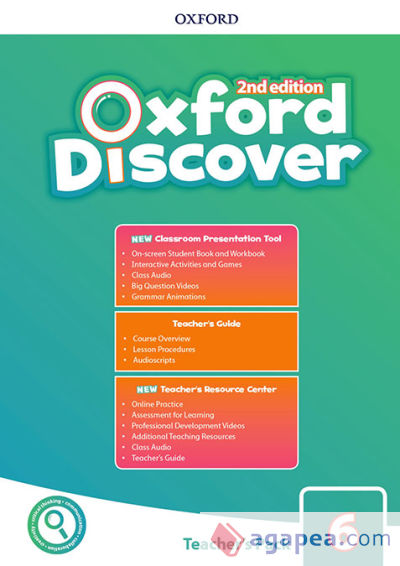 Oxford Discover 6. Teacher's Book with Classroom Practice Tool + Online Practice Test