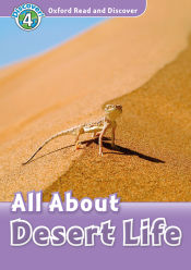 Portada de Oxford Read and Discover 4. All About Desert Life MP3 Pack