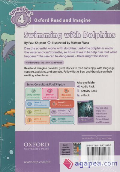 Oxford Read and Imagine 4. Swimming with Dolphins MP3 Pack