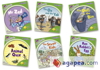 Oxford Reading Tree Songbirds Phonics Level 2, More Stories: Mixed Pack of 6