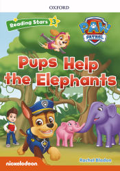 Portada de Paw Patrol: Paw Pups Help the Elephants + audioPatrulla Canina