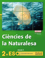 Portada de Proyecto Adarve, Serie Ámbar, Ciències de la Naturalesa, 2 ESO