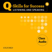 Portada de Q Listening & Speaking 1: Class Cd