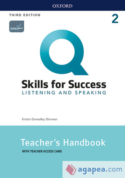 Q Skills for Success (3rd Edition) Listening & Speaking 1. Teacher's Book Pack