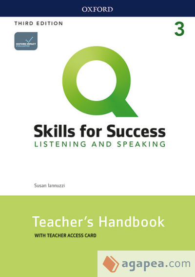 Q Skills for Success (3rd Edition) Listening & Speaking 2. Teacher's Book Pack