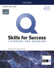 Portada de Q Skills for Success (3rd Edition). Listening & Speaking 4. Split Student's Book Pack Part B