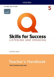 Portada de Q Skills for Success (3rd Edition) Listening & Speaking 5. Teacher's Book Pack