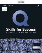 Portada de Q Skills for Success (3rd Edition). Reading & Writing 4. Student's Book Pack