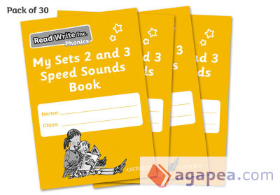 Read Write Inc - Phonics My Sets 2 and 3 Speed Sounds Book Pack of 30