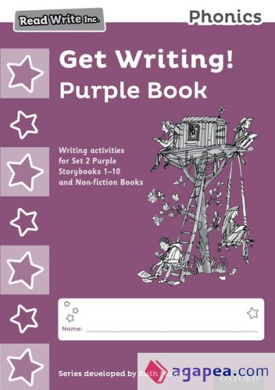 Read Write Inc - Phonics Set 2 Purple Get Writing! Books Pack of 10