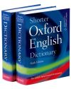 Shorter Oxford English Dict 6ed