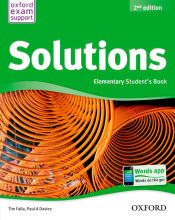 Portada de Solutions 2nd edition Elementary. Student's Book Pack