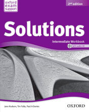 Portada de Solutions 2nd edition Intermediate. Workbook CD Pack