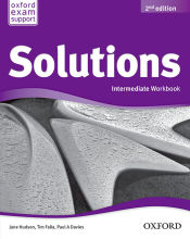 Portada de Solutions 2nd edition Intermediate. Workbook and Audio CD Pack