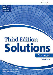 Portada de Solutions 3rd Edition Advanced. Workbook Pk