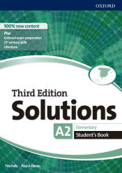 Portada de Solutions 3rd Edition Elementary. Student's Book